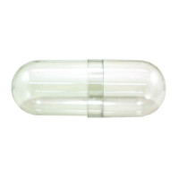 Prázdne želatínové kapsule Capsugel - transparentné tobolky veľkosť „00“ - (1000 ks)